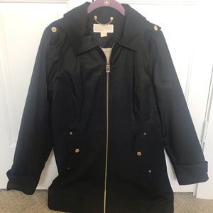Michael Kors Hooded Rain Coat